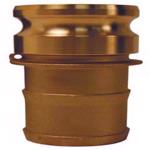 Brass Global Type E Adapter x Hose Shank